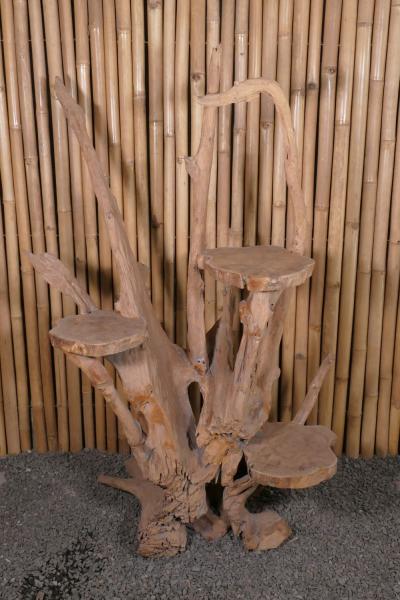 Product image 12 of the product “Shelf made of teak wood about approx. 150cm height ”